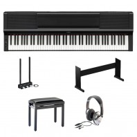 Yamaha P-S500 Black Digital Piano Homepack Bundle